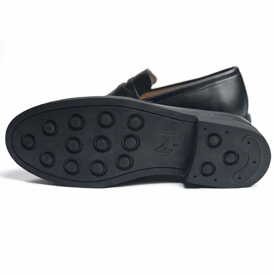 The Penny Loafer - Black Calf | Crafted by Hand | MORJAS